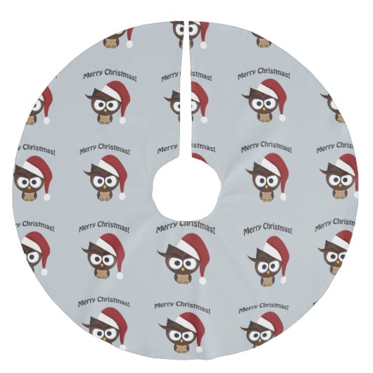 Merry KerstAngry Owl Kerstboom Rok (Voorkant)