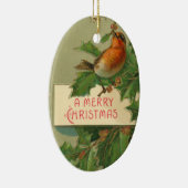 Merry Kerstbeird Ornament (Rechts)