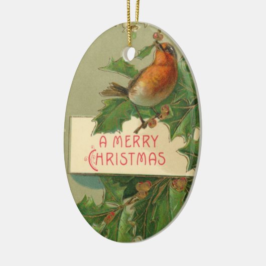 Merry Kerstbeird Ornament (Links)