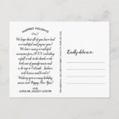 Merry KerstBlack Bekijk foto Collage Briefkaart (Achterkant)