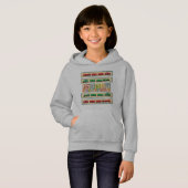 Merry KerstBlock Party Hoodie (Voorkant volledig)