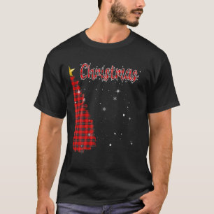Merry kerstboom Buffalo Pset Xmas Couples Ma T-shirt