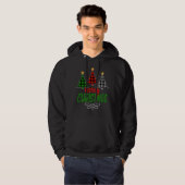 Merry kerstboom Drie Buffalo Pset Hoodie (Voorkant volledig)