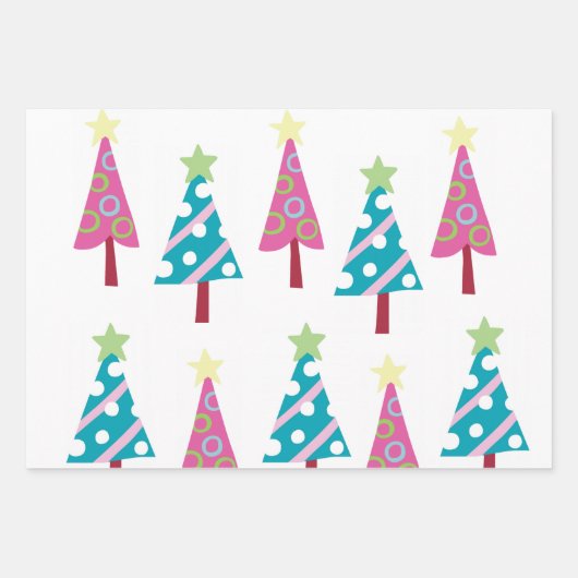 Merry kerstboom Elf Inpakpapier Vel (Voorkant)