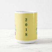 Merry kerstboom Mokken voor grafisch ontwerp (Center)