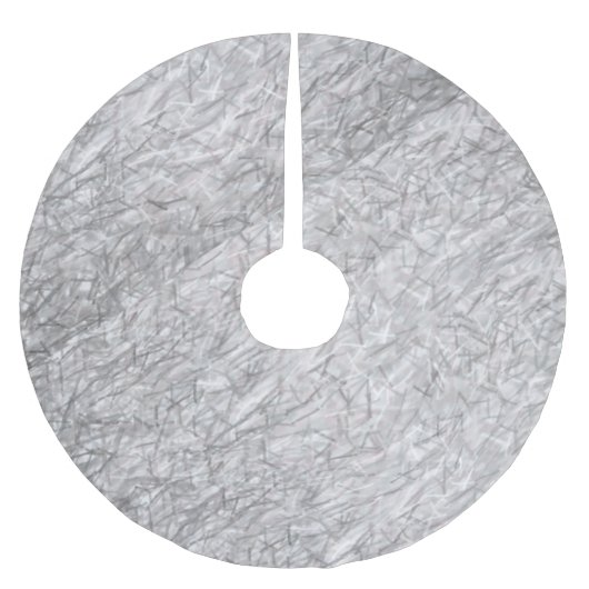 Merry kerstboom skirt Silver Rok (Voorkant)