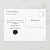 Merry kerstboomstructuur Bedrijfs Logo Feestdagenkaart (Achterkant)