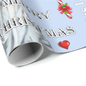 Merry Kerstbrother Wrapping Paper Jesus Santa Cadeaupapier (Rol Hoek)
