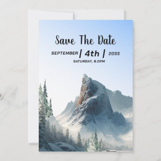 Merry kerstbruiloft Uitnodiging Kaart Design