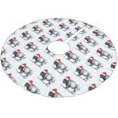 Merry Kerstbuffalo Kerstboom Rok (Gekanteld)