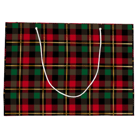 Merry kerstbuffalo Pset Groot Cadeauzakje (Achterkant)