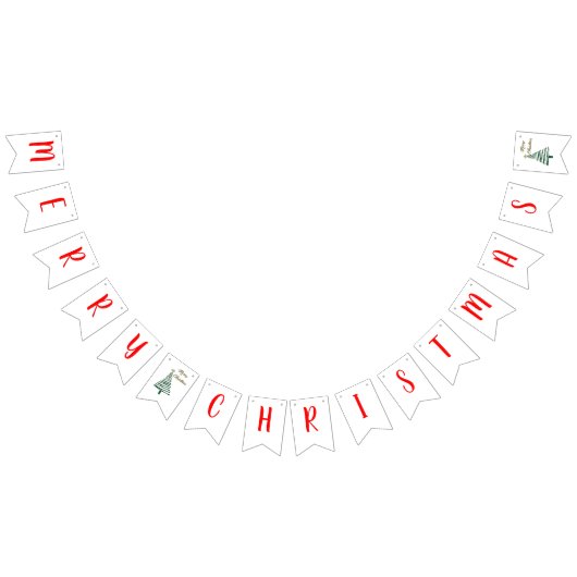 Merry Kerstbunting Banner (Alle)