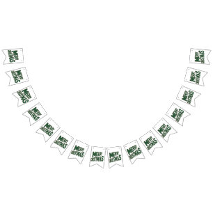 Merry Kerstbunting Banner