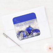 Merry kerstcadeau Label Sticker (Envelop)