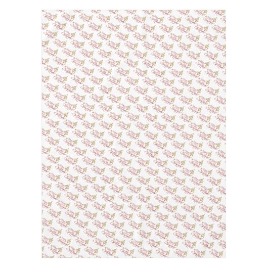 Merry kerstcadeau tafelkleed (Voorkant)