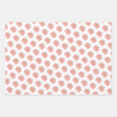 Merry-kerstcadeauboompatroon Inpakpapier Vel (Voorkant)