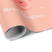 Merry kerstcadeaus cadeaupapier (Rol Hoek)