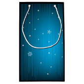 Merry kerstcadeautas klein cadeauzakje (Achterkant)