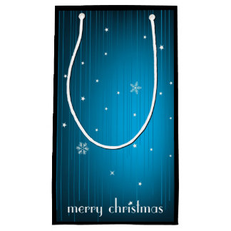 Merry kerstcadeautas klein cadeauzakje