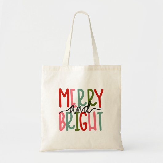 Merry KerstChicken Shirt Santa Hat Lights Xma Tote Bag (Voorkant)