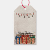 Merry kerstchocolate Chip Cookies Cadeaulabel (Voorkant)