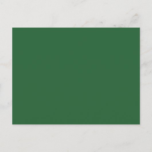 Merry Kerstcute Green Red Wave Stripes Briefkaart (Achterkant)