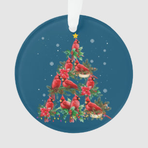 Merry Kerstcutest Cardinaal Bird Lovers Xmas Ornament