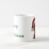 Merry Kerstdachshund Puppy Koffiemok (Center)