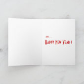 Merry KerstDalmatian Dog Feestdagen Kaart (Binnen)