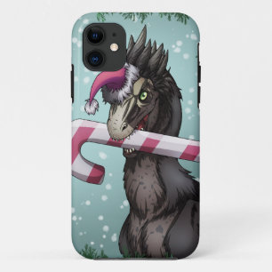 Merry Kerstdinosaur Case-Mate iPhone Case