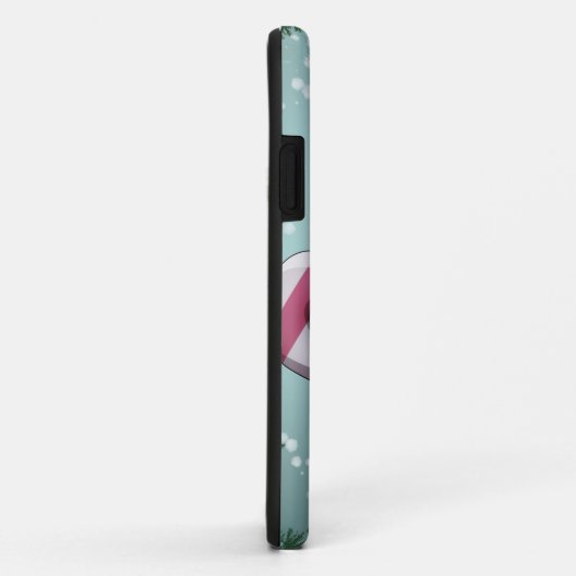 Merry Kerstdinosaur Case-Mate iPhone Case (Achterkant/rechts)