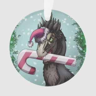 Merry Kerstdinosaur Ornament