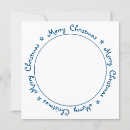 Merry Kerstdog Black Labrador Retriever Feestdagenkaart