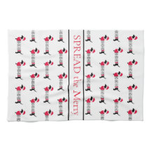 Merry Kerstdogs Cute Dachshunds Typografie