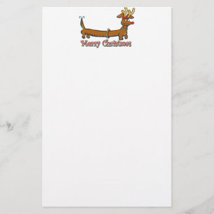 Merry Kerstdoxie Briefpapier