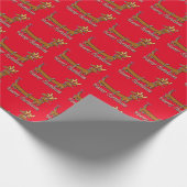 Merry Kerstdoxie Cadeaupapier (Hoek)