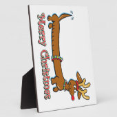 Merry Kerstdoxie Fotoplaat (Zijkant)