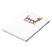 Merry Kerstdoxie Notitieblok (Linkerzijde)