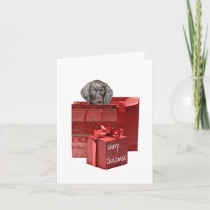 Merry Kerstduitse stengelige aanwijzer Feestdagen Kaart