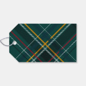 Merry Kerstelegant green script Cadeaulabel (Achterkant Horizontaal)