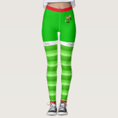 Merry KerstElves Leggings (Voorkant)