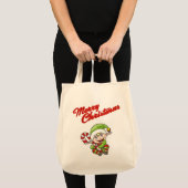 Merry KerstElves Tote Bag (Voorkant (product))