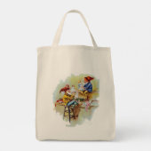 Merry KerstElves Tote Bag (Achterkant)