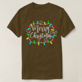 Merry Kerstfeest Funny Family Matching Merry Chris T-shirt (Design voorkant)