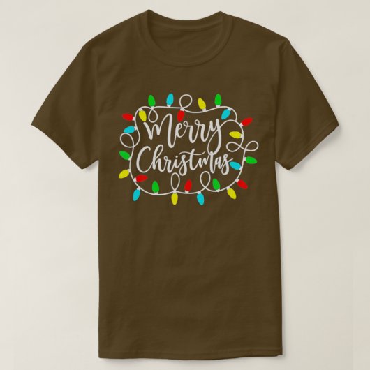Merry Kerstfeest Funny Family Matching Merry Chris T-shirt (Design voorkant)
