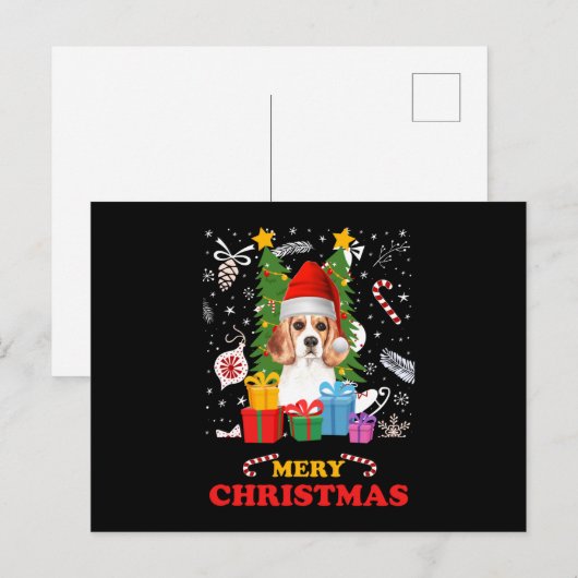 Merry Kerstfeest Funny Santa Elf Gnomes Holiday Do Briefkaart (Voorkant / Achterkant)