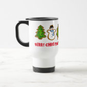 Merry Kerstfeestay Cookies Snowman Tree Bell Reisbeker (Links)