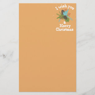 Merry Kerstfeestay Decor Briefpapier
