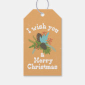 Merry Kerstfeestay Decor Cadeaulabel (Voorkant)