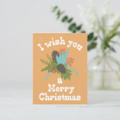 Merry Kerstfeestay Decor Feestdagenkaart (Staand voorkant)